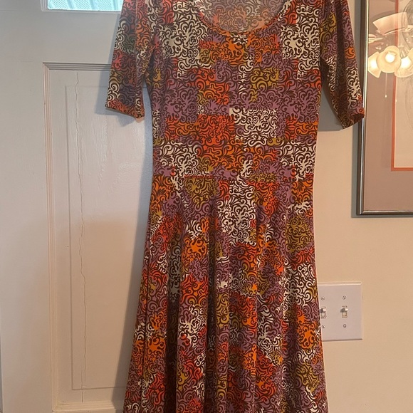 Lularoe colorful Patterned Women's Dress - Picture 1 of 6